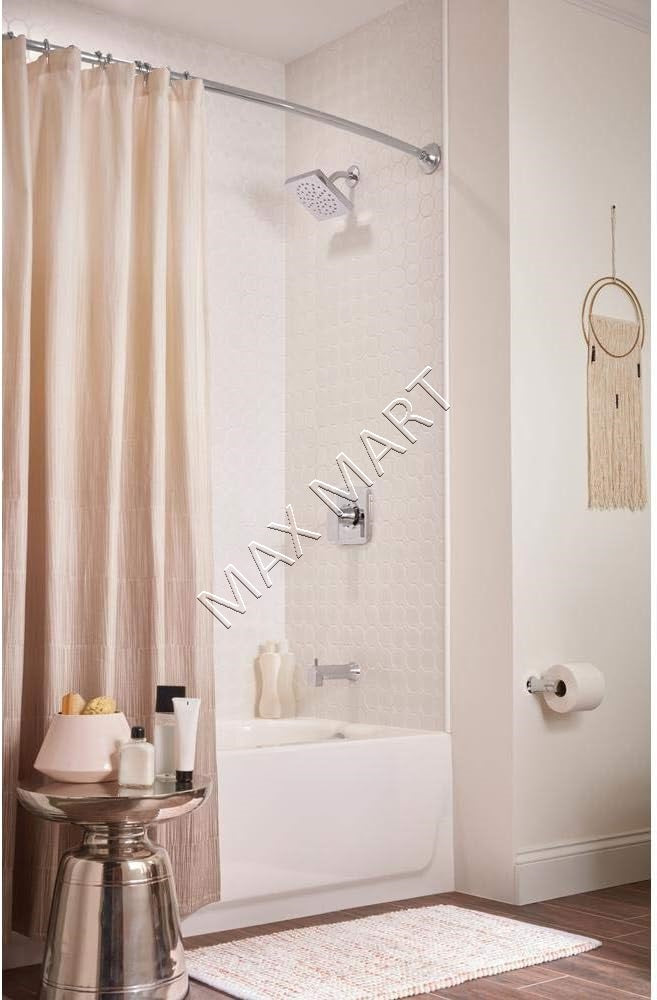 MOEN Genta 82760 Single-Handle Bathtub Shower Faucet (Valve Included) - Chrome