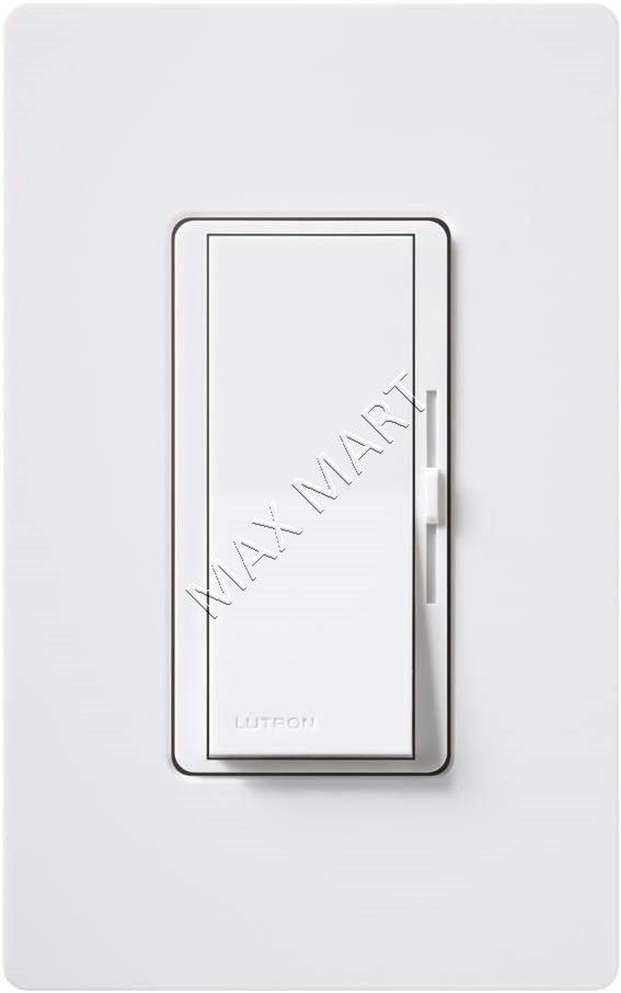 Lutron DIVA LED+ Dimmer Switch, Single Pole/3 Way, DVCL-153PR-WH-C - White