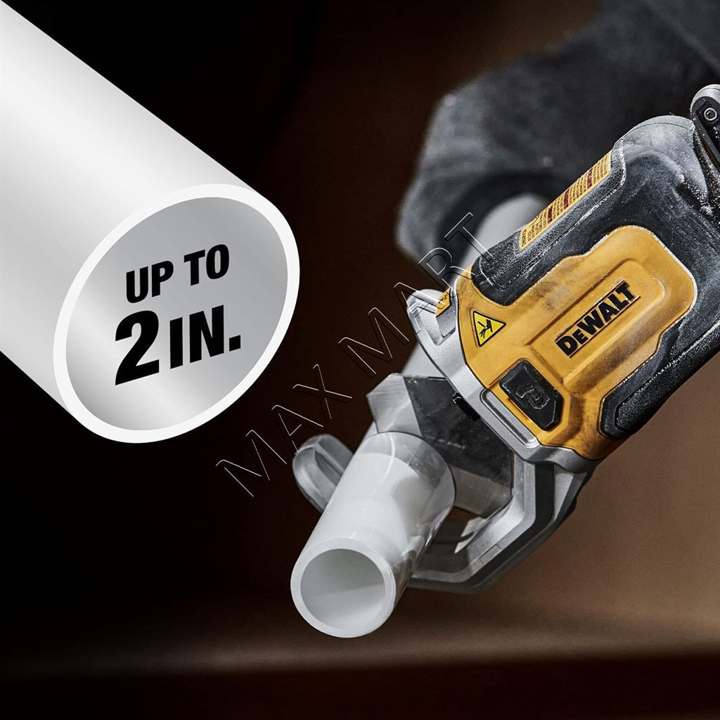 DEWALT DWAPVCIR IMPACT CONNECT PVC/PEX Pipe Cutter Attachment