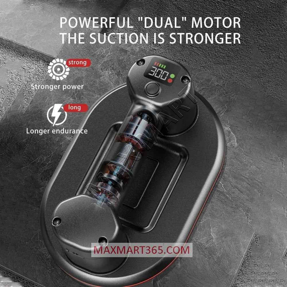 Electric Vacuum Suction Lifter Package for Tiles, Glass, Marble, Stone, Granite