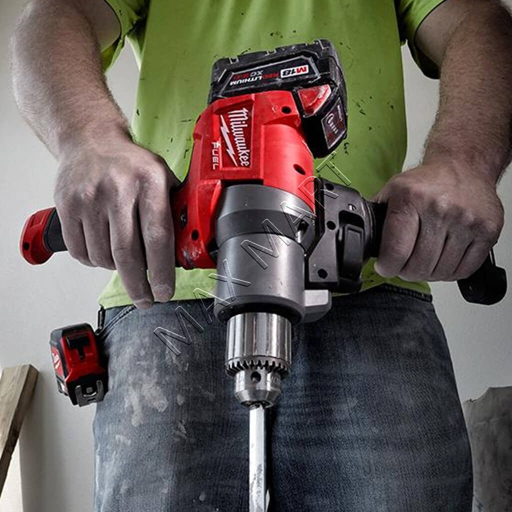 Milwaukee 2810-20 M18 FUEL Brushless Cordless 1/2-inch Variable-Speed Mud Mixer (Tool Only)