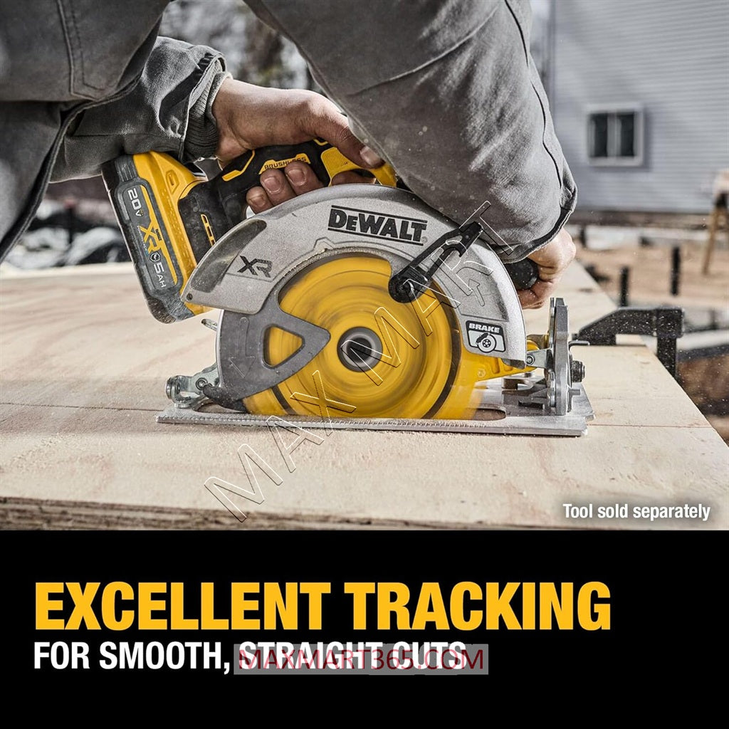 DEWALT 6-1/2-Inch x 24 Tooth 24T Carbide Tipped Framing Circular Saw Blade DWA261224