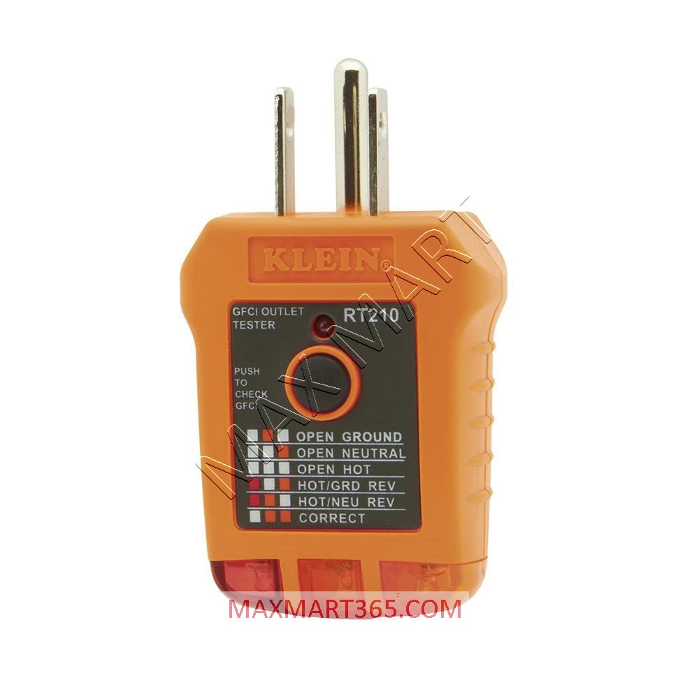 Klein Tools Non-Contact Voltage and GFCI Receptacle Premium Test Kit NCVT1XTKIT