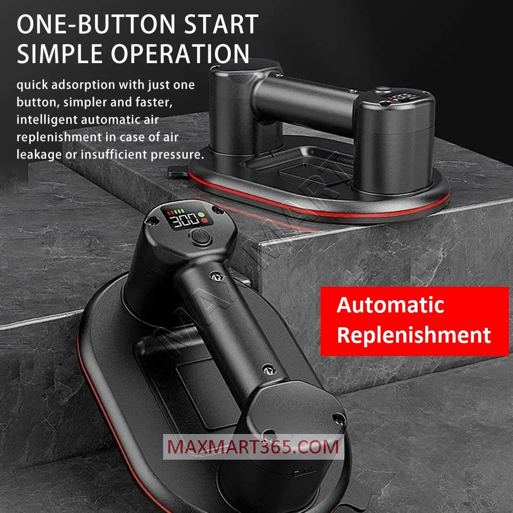 Electric Vacuum Suction Lifter Package for Tiles, Glass, Marble, Stone, Granite