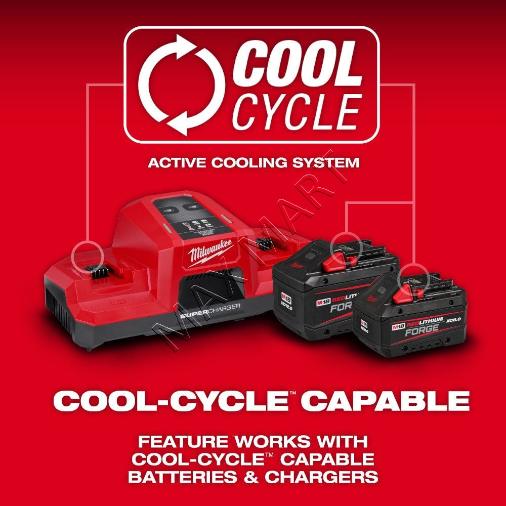 Milwaukee M18 18V Lithium-Ion REDLITHIUM FORGE 8.0Ah 8Ah Battery 48-11-1881