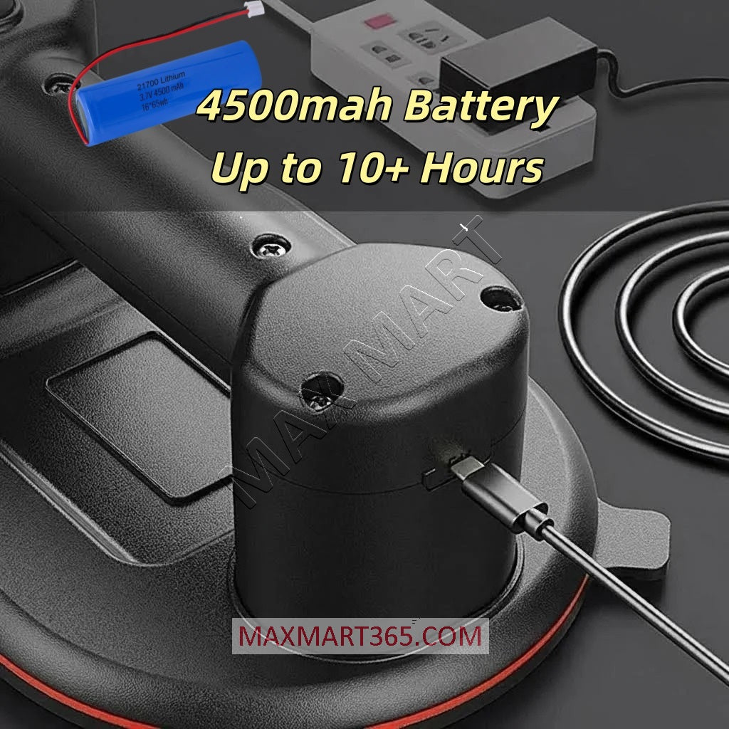 Electric Vacuum Suction Lifter Package for Tiles, Glass, Marble, Stone, Granite