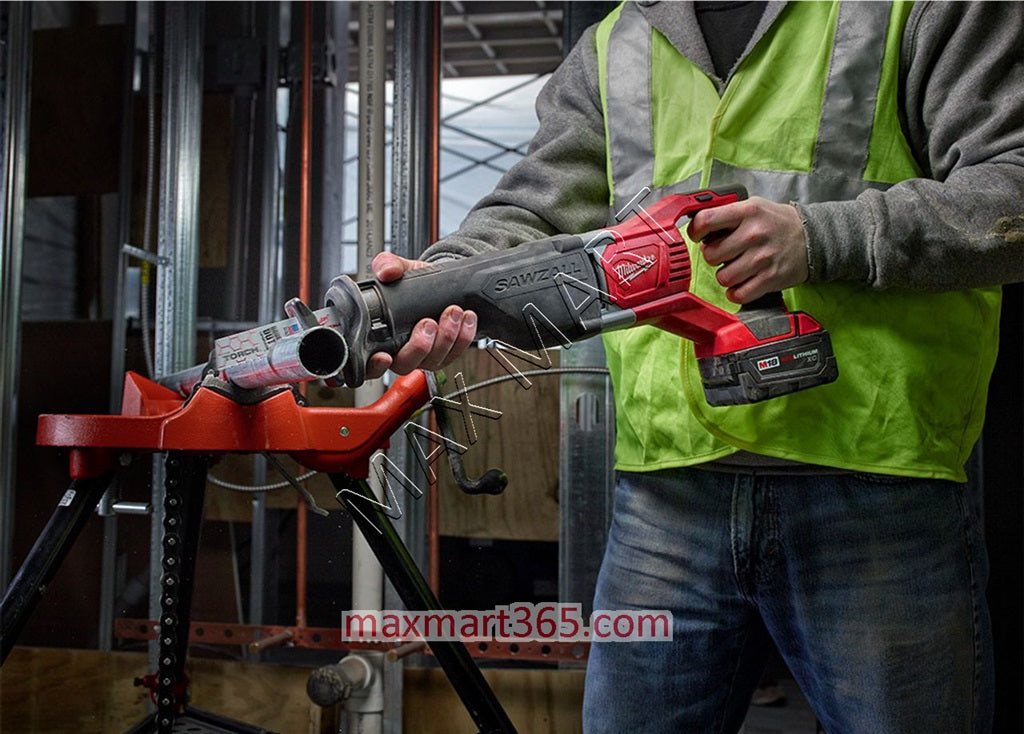 Milwaukee 2621-20 M18 18V Cordless SAWZALL Reciprocating Saw (Tool Only)