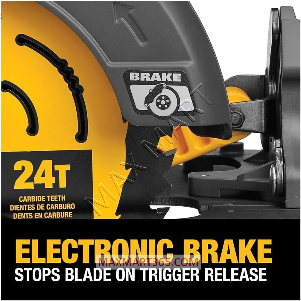 DEWALT DCS578B 60V FLEXVOLT ADVANTAGE Brushless Cordless 7-1/4-inch Circular Saw (Tool Only)