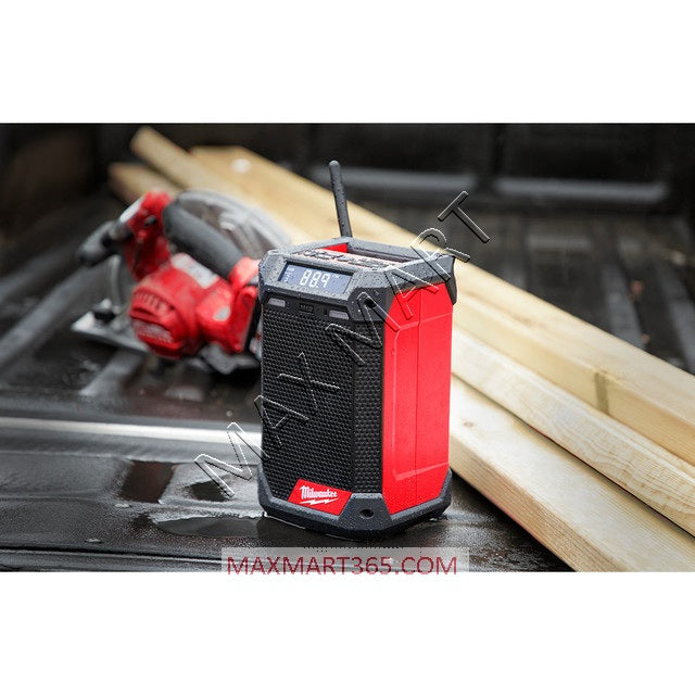Milwaukee 2951-20 M12 Cordless Bluetooth/AM/FM Jobsite Radio and Charger (Tool Only)