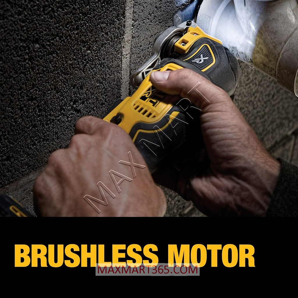 DEWALT DCS356B 20V XR 3-Speed Brushless Cordless Oscillating Tool Multi-Tool (Tool Only)