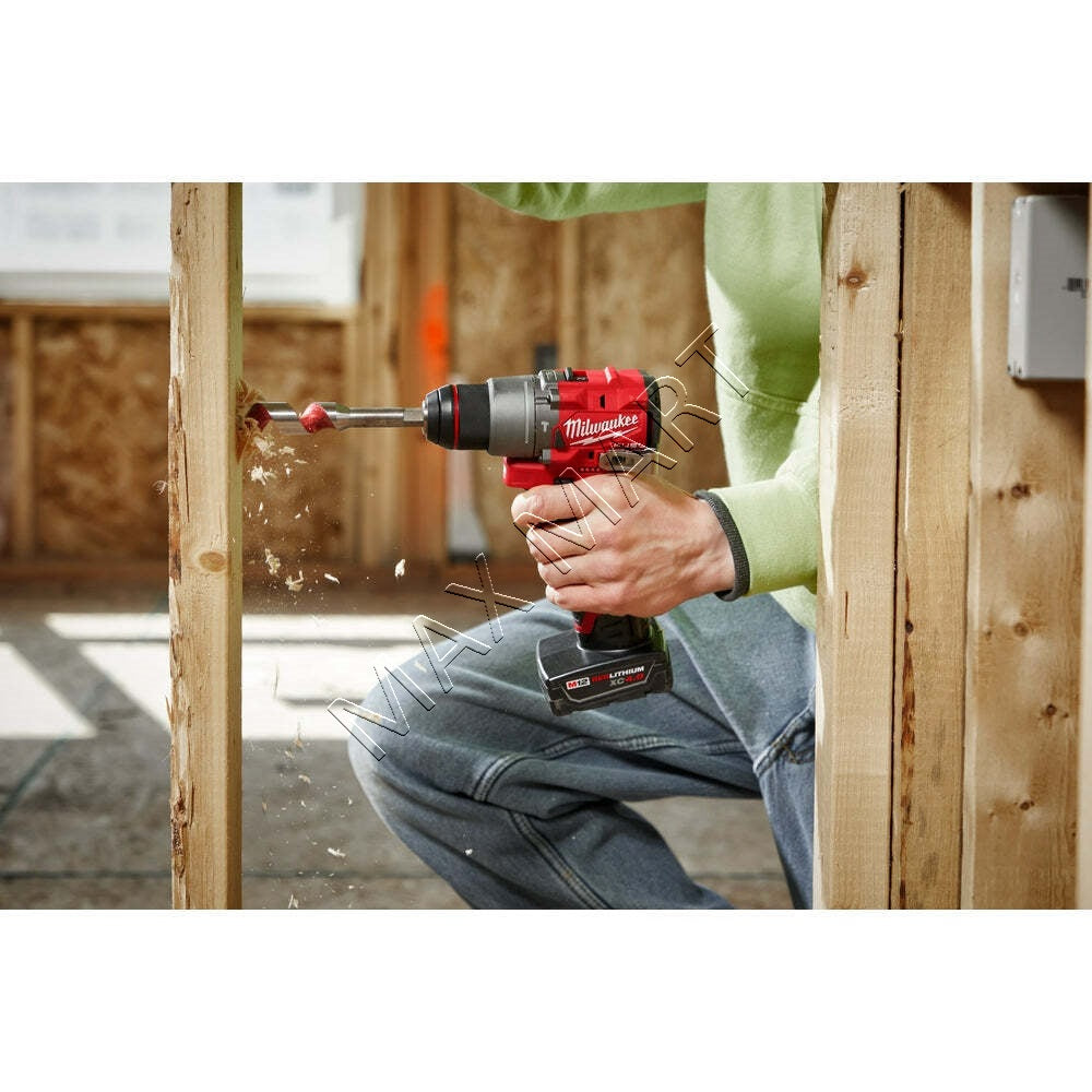 Milwaukee 3404-20 M12 FUEL Brushless Cordless 1/2-inch Hammer Drill Driver (Tool-Only)