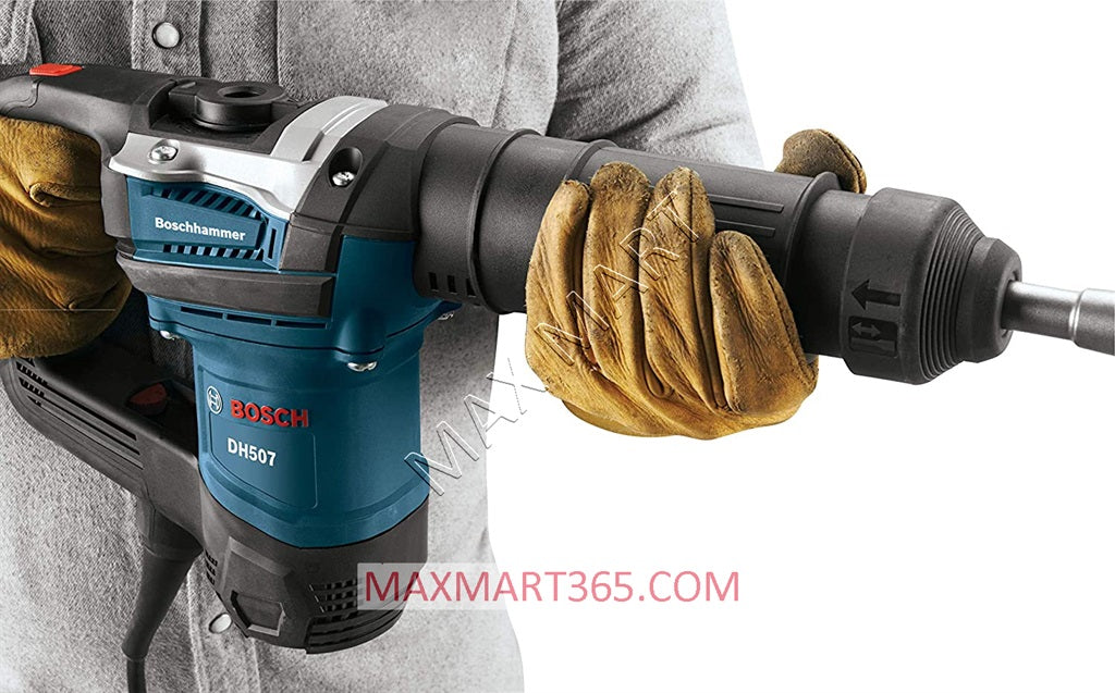 Bosch DH507 120V 10Amp Corded SDS-Max Concrete Demolition Hammer with Carry Case