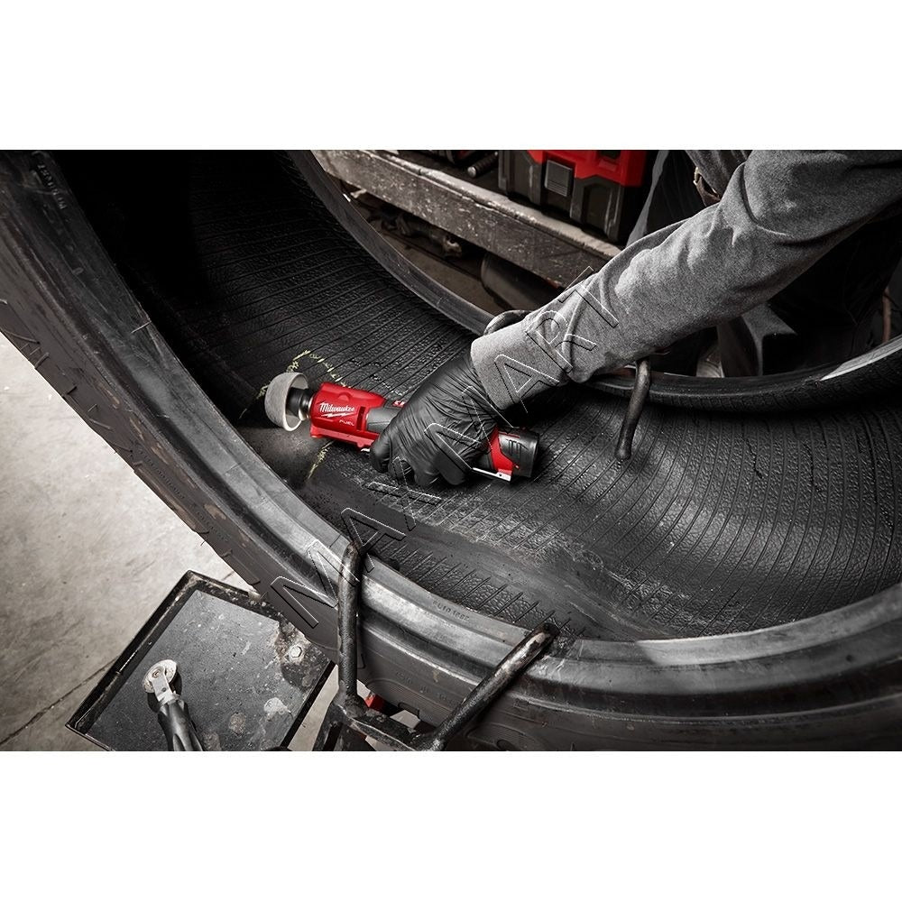 Milwaukee 2409-20 M12 FUEL Brushless Cordless Low Speed Tire Buffer (Tool Only)