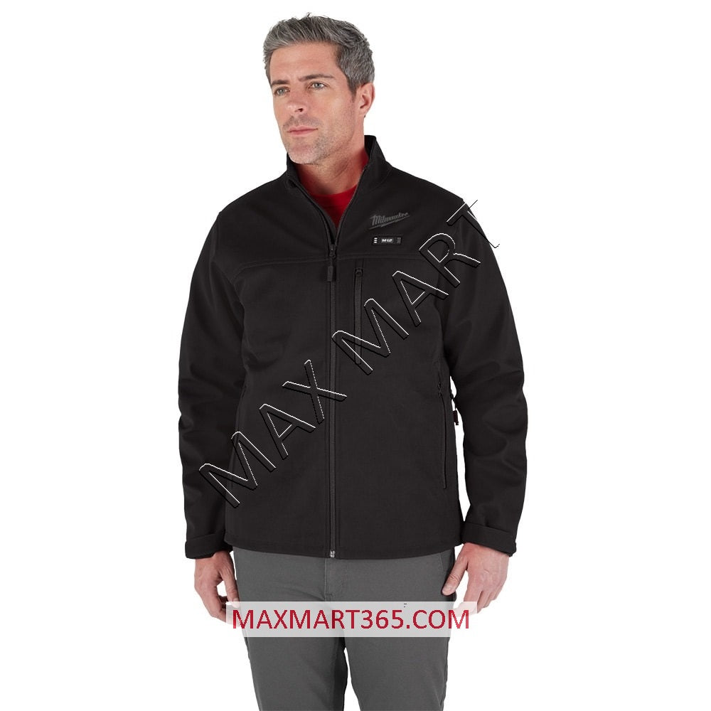 Milwaukee M12 TOUGHSHELL Black Heated Jacket Kit 204B-212X - Size 2X $160-$220