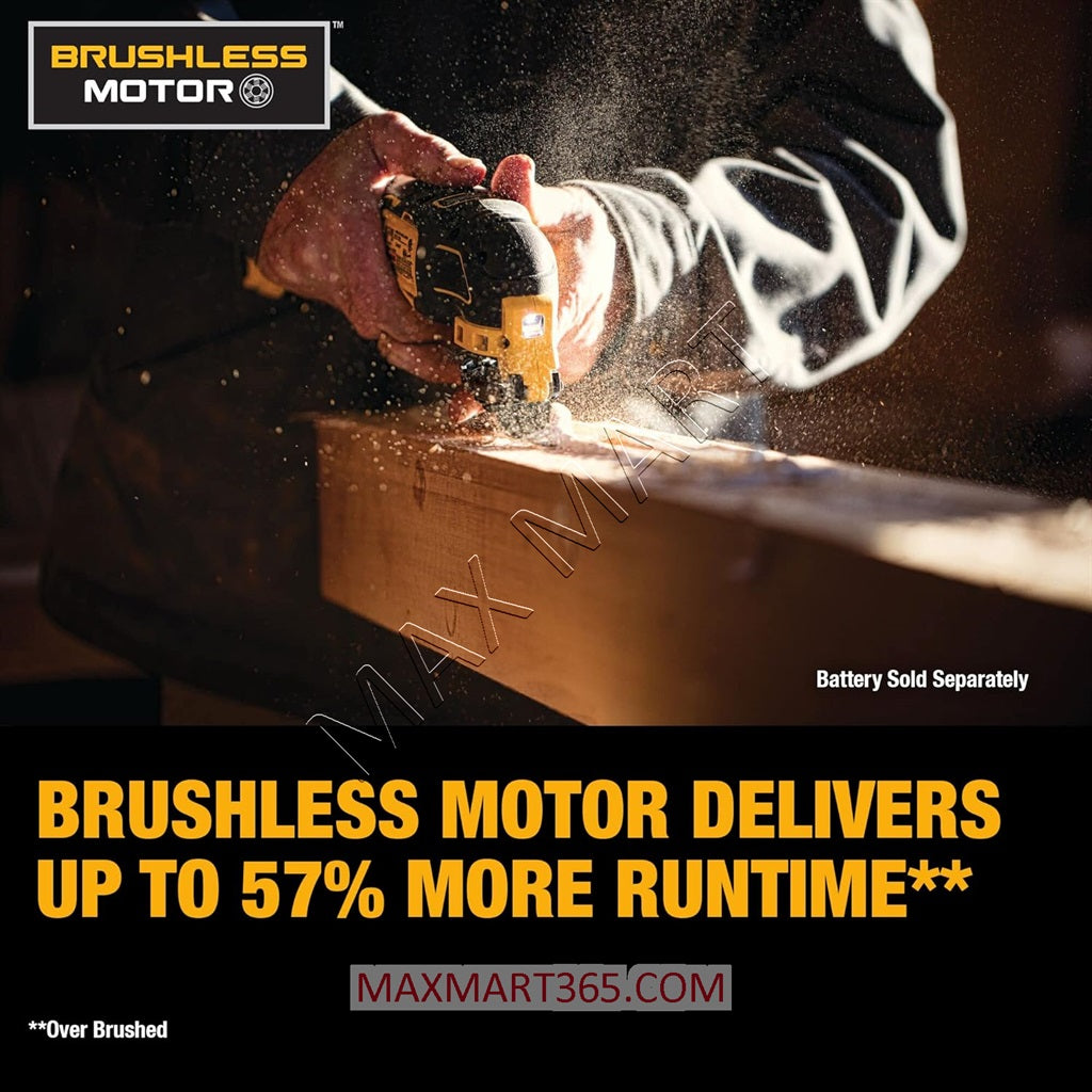 DEWALT DCS354B 20V ATOMIC Brushless Cordless Oscillating Tool Multi-Tool (Tool Only)