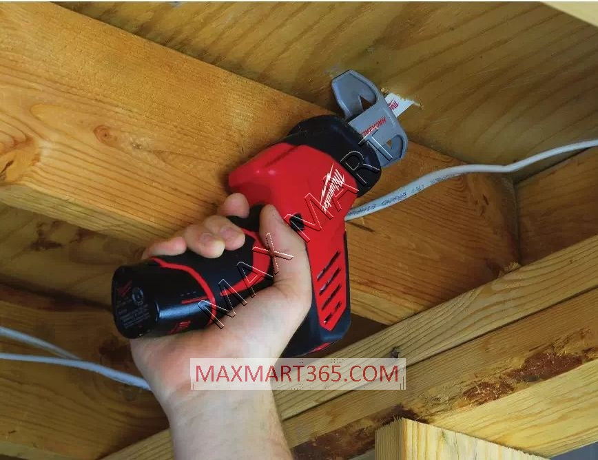 Milwaukee 2420-20 M12 Cordless One-Handed HACKZALL Reciprocating Saw (Tool Only)