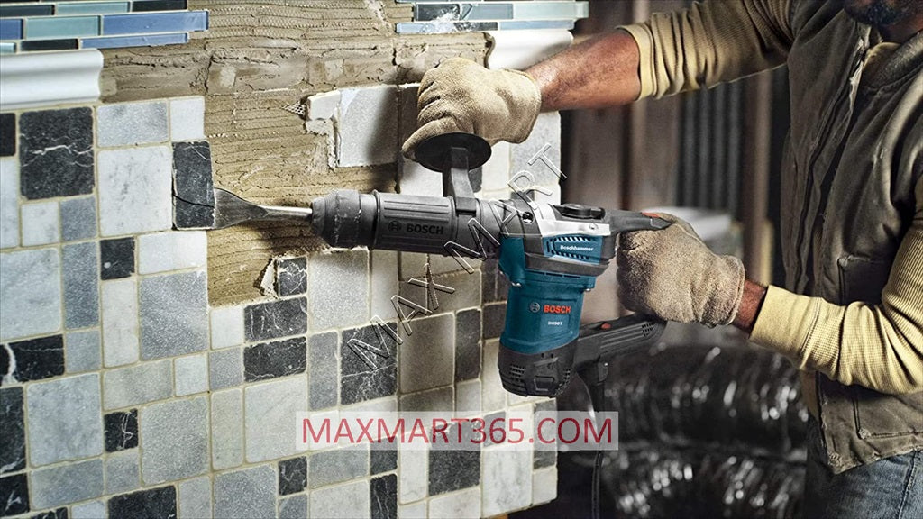 Bosch DH507 120V 10Amp Corded SDS-Max Concrete Demolition Hammer with Carry Case