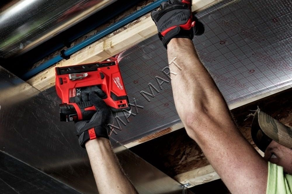 Milwaukee 2447-20 M12 Cordless 3/8-inch Crown Stapler (Tool Only)