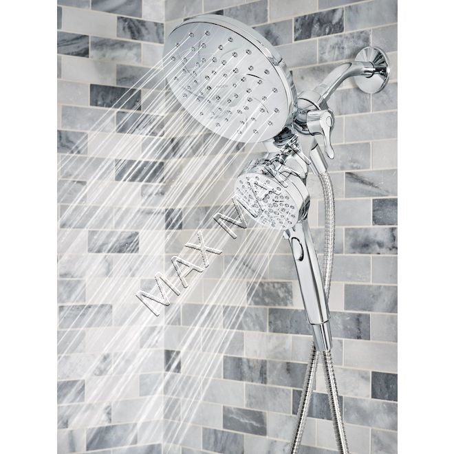 Moen Graeden 82137 Bathtub Shower Faucet with Magnetix Rainshower Head - Chrome