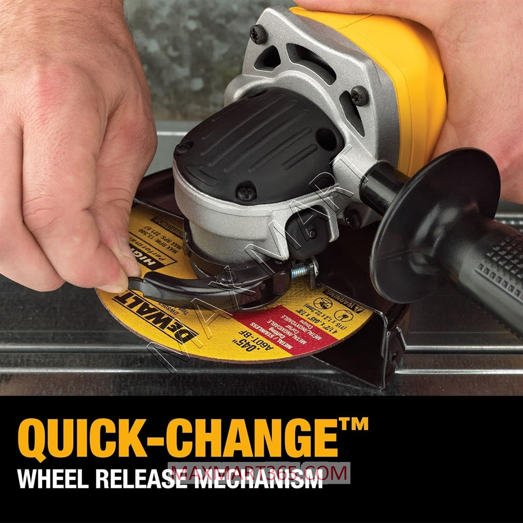 DEWALT DCG412B 20V Cordless 4-1/2-inch to 5-inch Angle Grinder (Tool Only)