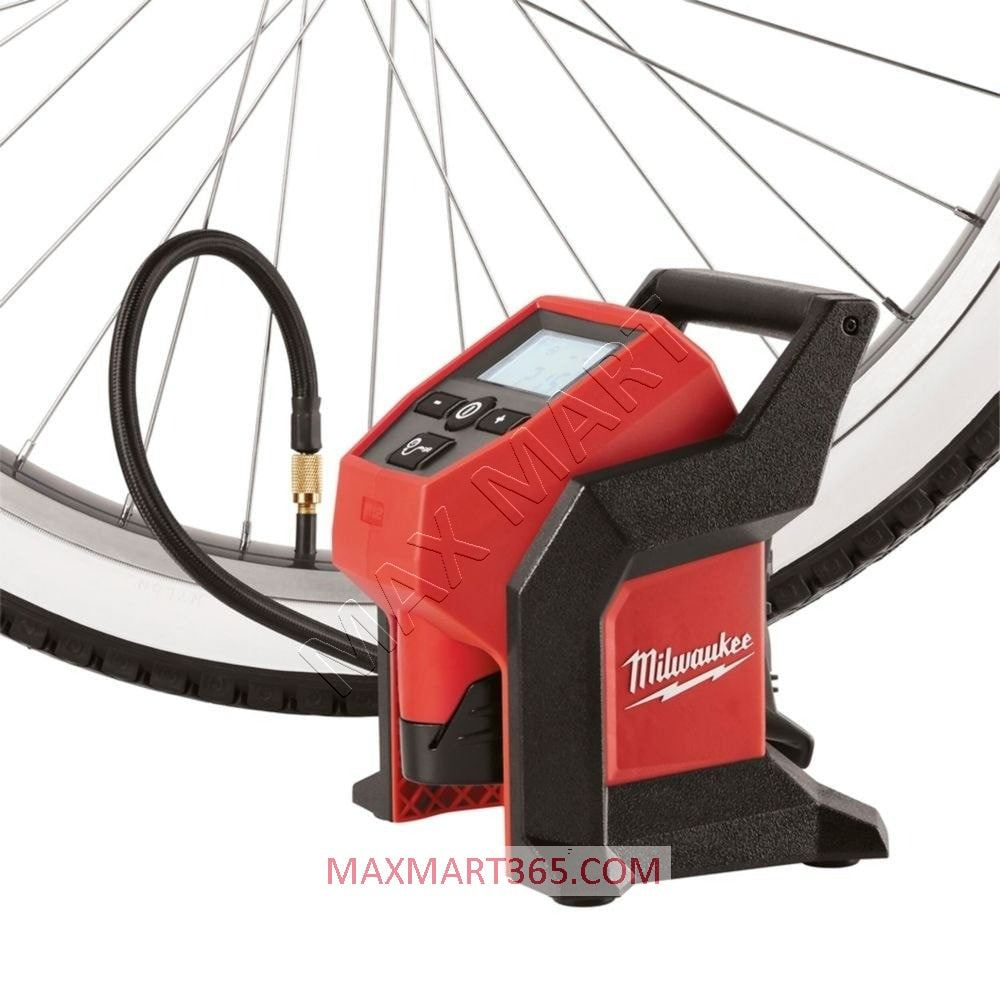 Milwaukee 2475-20 M12 无绳紧凑型充气泵（仅工具）