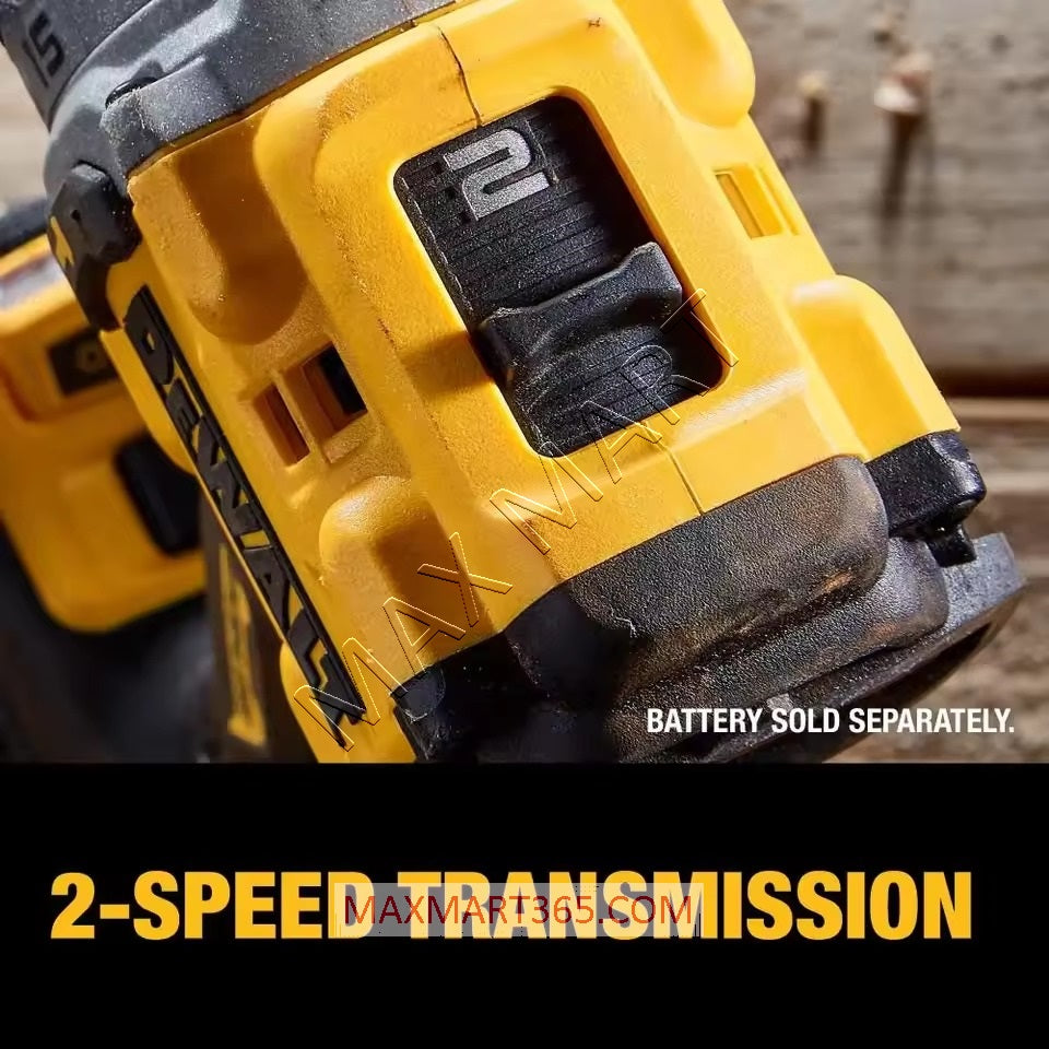 DEWALT DCD805B 20V XR Cordless Brushless 1/2-inch Hammer Drill/Driver (Tool Only)