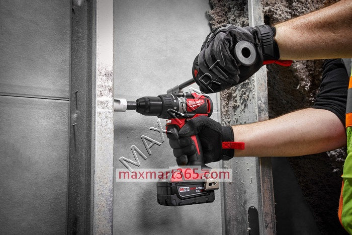 Milwaukee 2902-20 M18 Brushless Cordless 1/2-inch Compact Hammer Drill Driver (Tool Only)