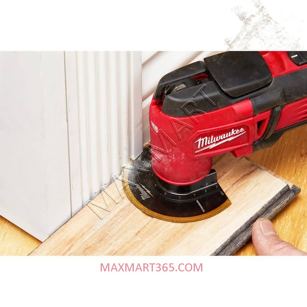 Milwaukee 49-10-9212 Oscillating Multi Tool Bi-Metal, Hardwood, and Wood Blade Kit with Case (8 Pack)