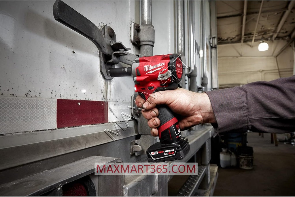 Milwaukee M12 FUEL 1/2-inch Stubby Impact Wrench 2555-20 2555P-20 (Tool Only)