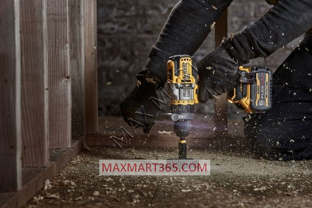 DEWALT DCD999B 20V FLEXVOLT Brushless Cordless 1/2-inch 3-Speed Hammer Drill/Driver (Tool Only)