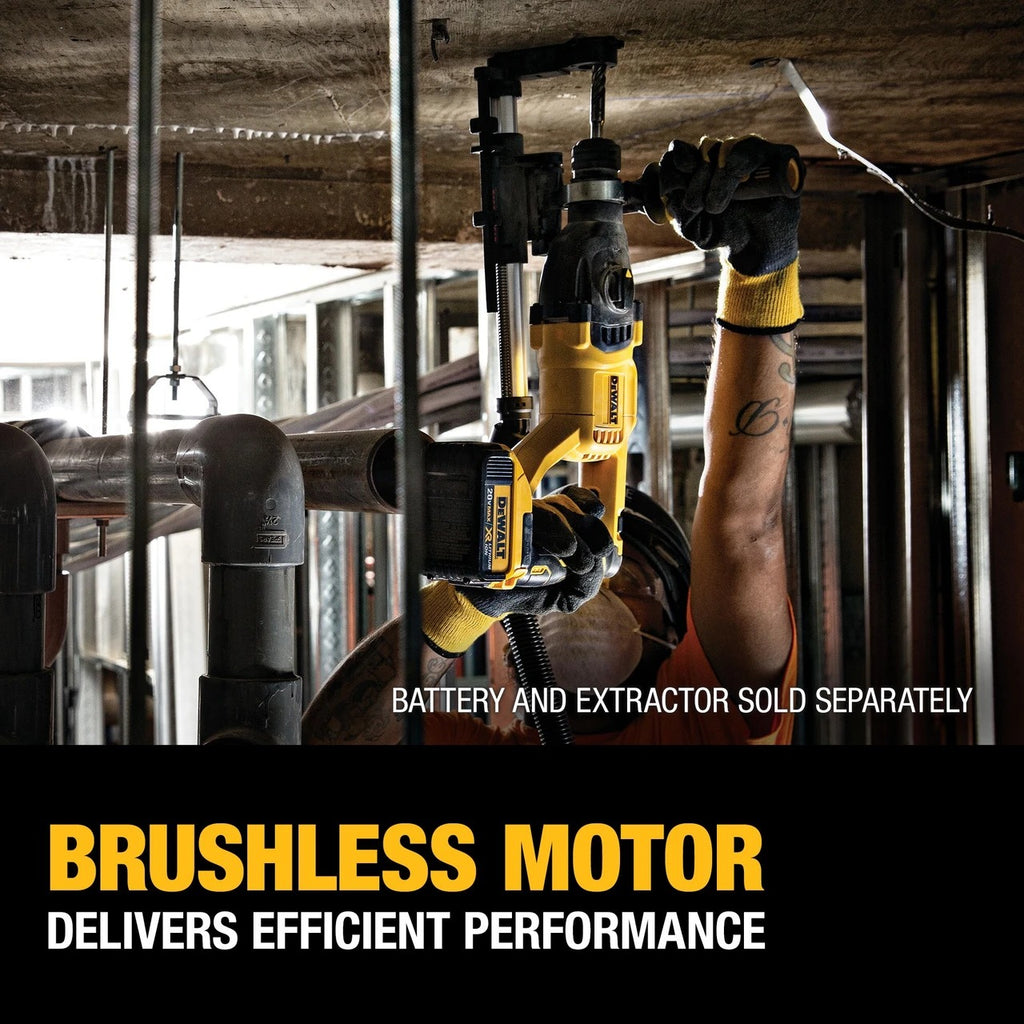DCH133B 20V 1-inch 3-Mode Cordless Brushless SDS-Plus Concrete & Masonry Rotary Hammer (Tool Only)