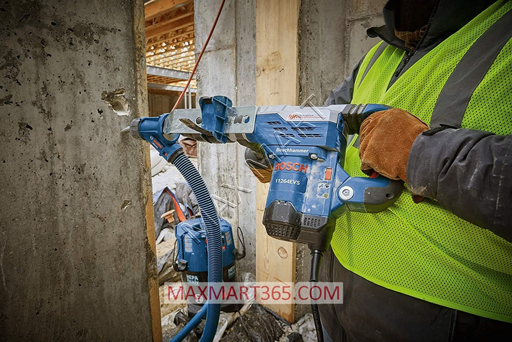 Bosch 11264EVS 120V 13Amps Corded SDS-Max Variable Speed Combination Rotary Hammer Drill with Carry Case