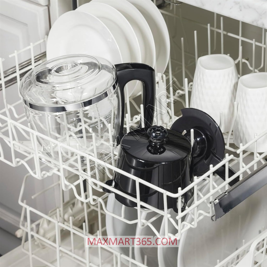 Hamilton Beach 12-Cup Programmable Coffee Maker - Black & Stainless