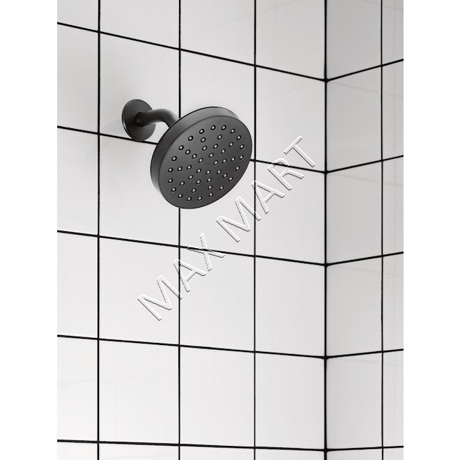 Moen Rinza 82628BL 1-Handle Bathtub Shower Faucet (Valve Included) - Black