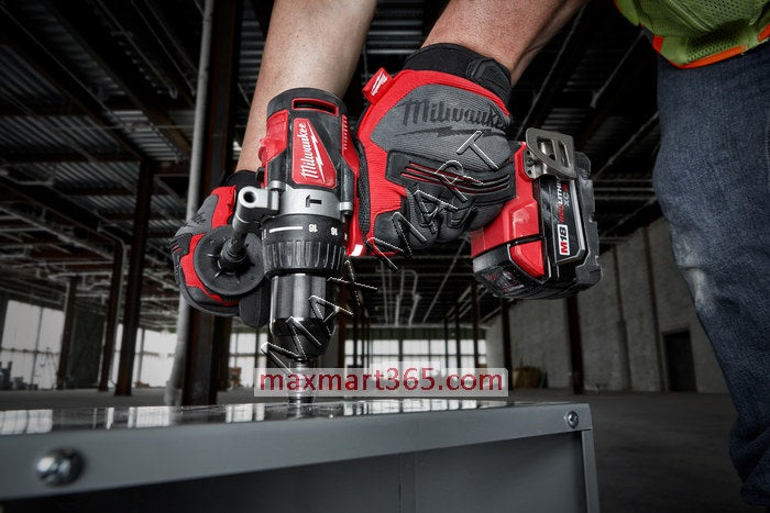 Milwaukee 2902-20 M18 Brushless Cordless 1/2-inch Compact Hammer Drill Driver (Tool Only)