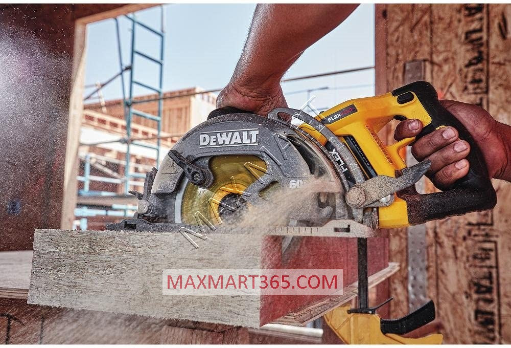 DEWALT DCS577B 60V FLEXVOLT Brushless Cordless 7-1/4-inch Wormdrive Circular Saw (Tool Only)