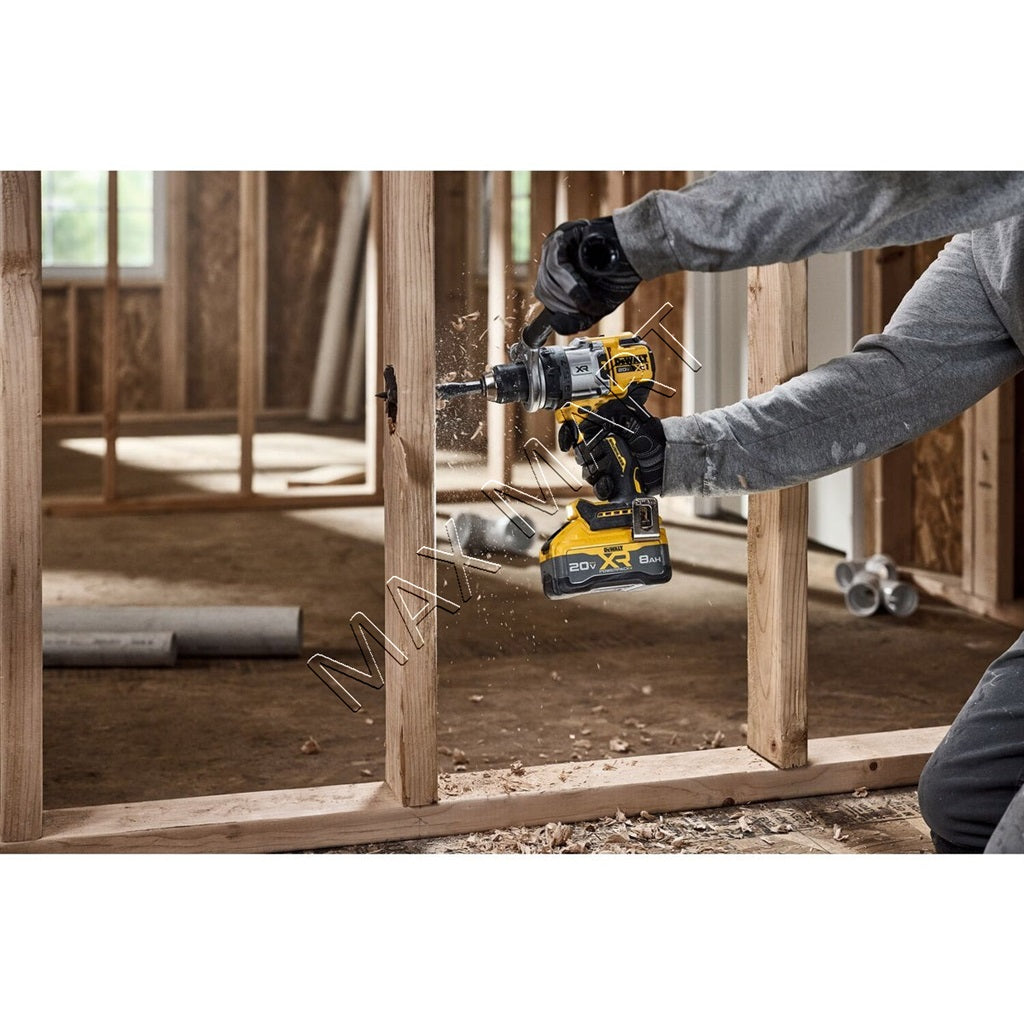 DEWALT DCD1007B 20V XR Brushless Cordless 1/2-in 3-Speed Hammer Drill/Driver (Tool Only)