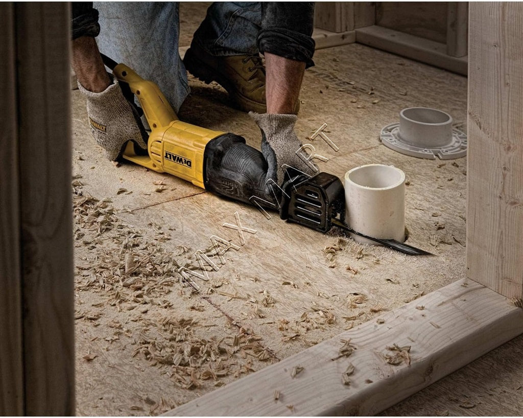 DEWALT DWE305 12Amp 12A Corded Reciprocating Saw Sawzall