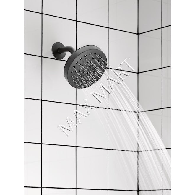 Moen Rinza 82628BL 1-Handle Bathtub Shower Faucet (Valve Included) - Black