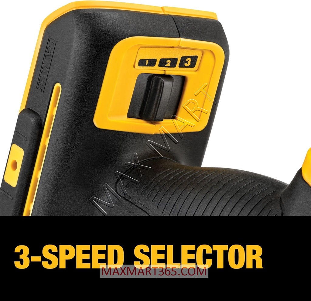 DEWALT DCS356B 20V XR 3-Speed Brushless Cordless Oscillating Tool Multi-Tool (Tool Only)