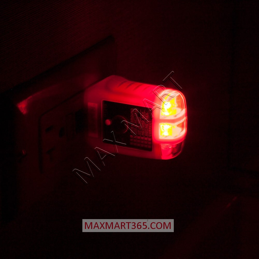 Klein Tools Non-Contact Voltage Tester with Laser Pointer and GFCI Receptacle Outlet Test Tool Set Kit NCVT5KIT