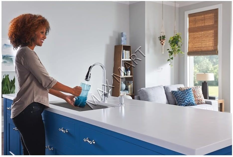 Moen Hadley 87245 Pull-Down Kitchen Faucet with Power Boost - Chrome