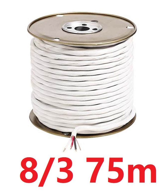 NMD90 Romex Electrical Wire Cable 8/3 75m